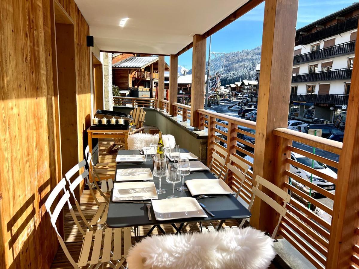Appartement De Standing Plein Centre Station, 50M Des Pistes Ле-Же Екстер'єр фото
